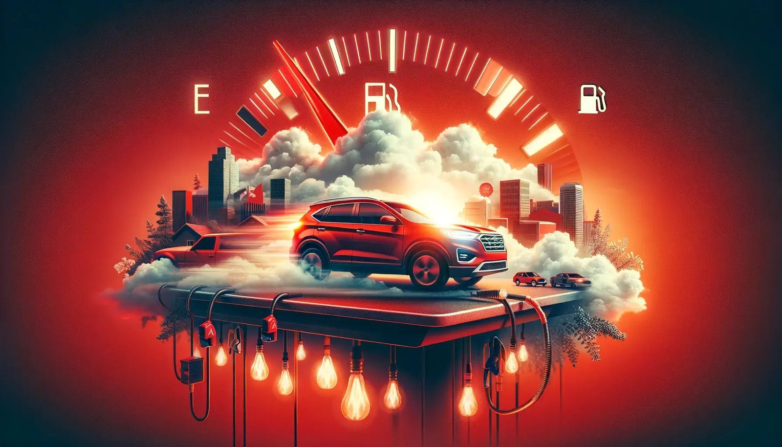 Cada vez más cerca de las nubes: El elevado precio de la gasolina