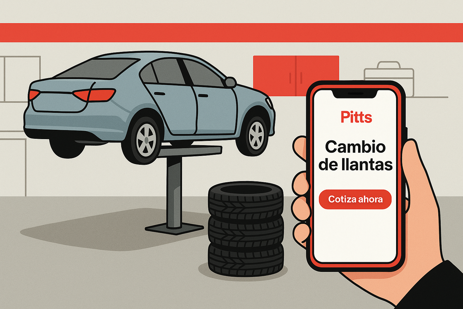 ¿Cuánto cuesta cambiar las llantas de un carro en Colombia en 2025?