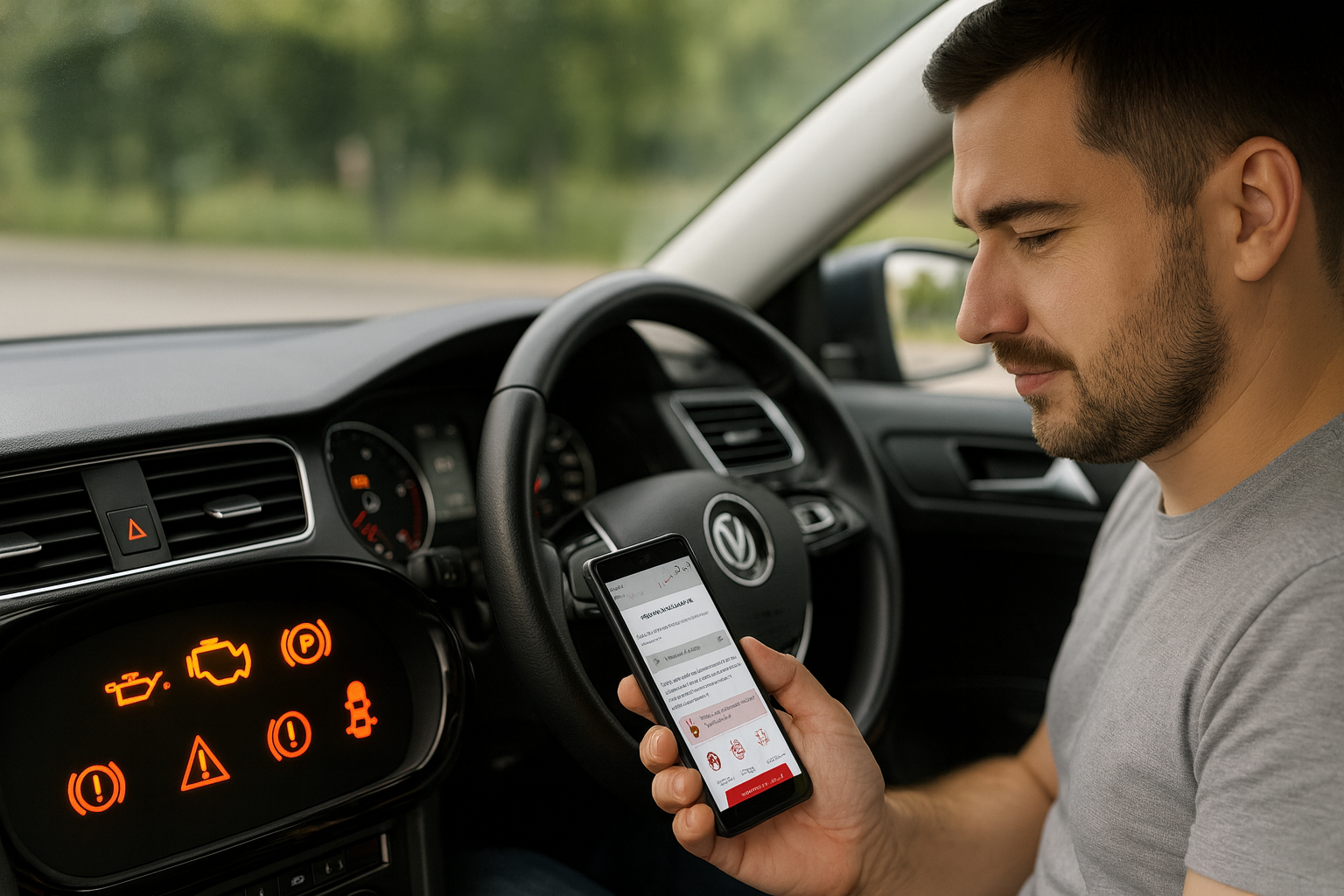 Qué hacer si se enciende una luz en el tablero del carro