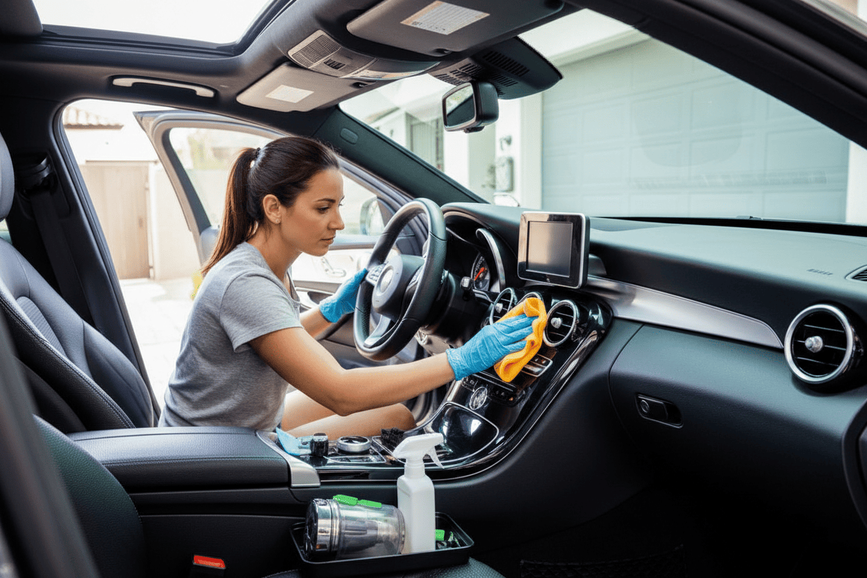Cuánto cuesta mantener el carro limpio por dentro en 2026 y por qué también es mantenimiento